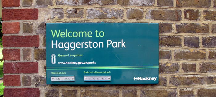 One of Hackney's great parks