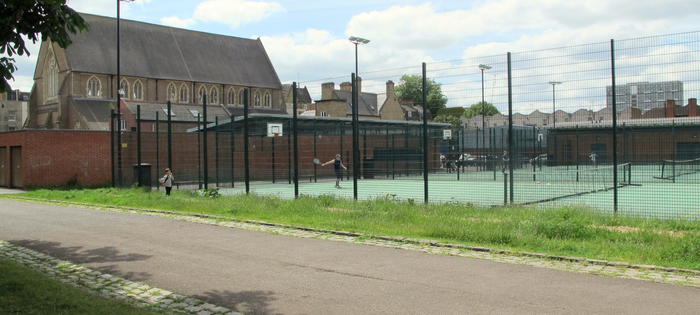 Haggerston Park courts