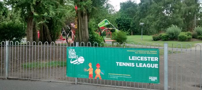 Abbey Park - dont we just love our banners!
