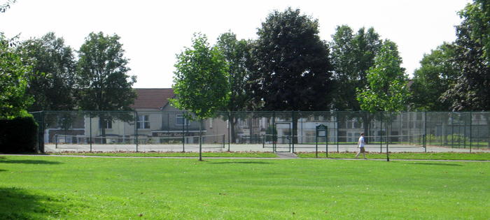 The courts at Eastville Park