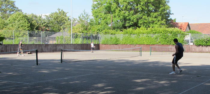 Tennis in Milton Park