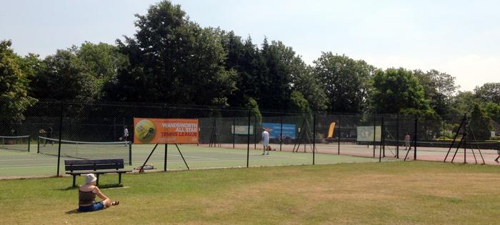 The courts at Wandsworth Common