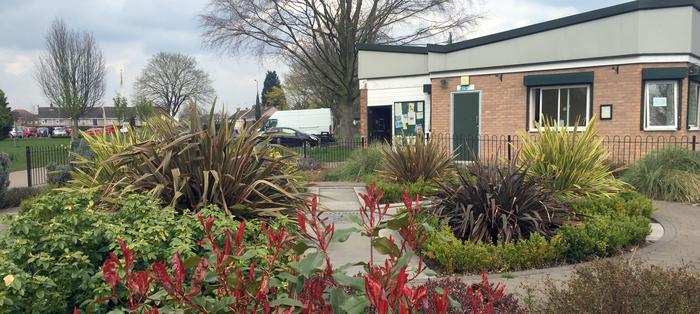 Time for refreshements: Sanders Park Cafe